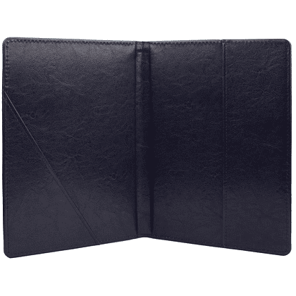 Папка "На подпись", А4, кожзам, с 2 карманами, черный