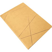 Блокнот "20D076", А4, 96 листов, бежевый