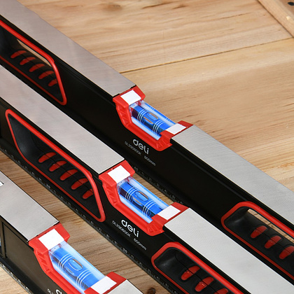 Уровень строительный Deli RS EDL2901000K 1000 мм, магнит - 3