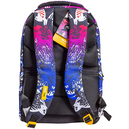 Рюкзак молодежный "Jungle", фиолетовый, желтый - 3