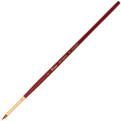 Кисть для рисования "Pinax ORO ROSSO", синтетика, "кошачий язык", №2