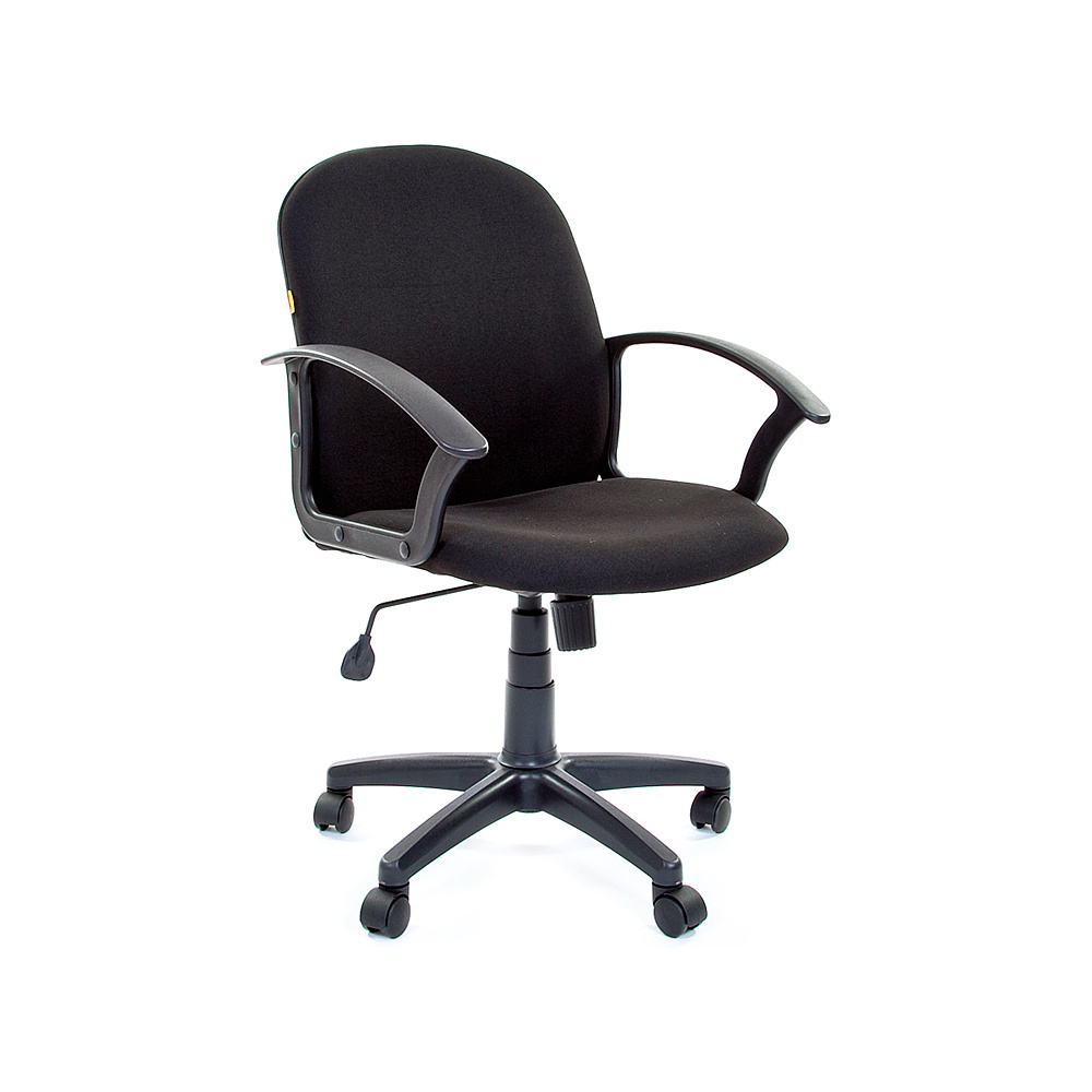 Кресло для персонала "Chairman 681", ткань, пластик, черный