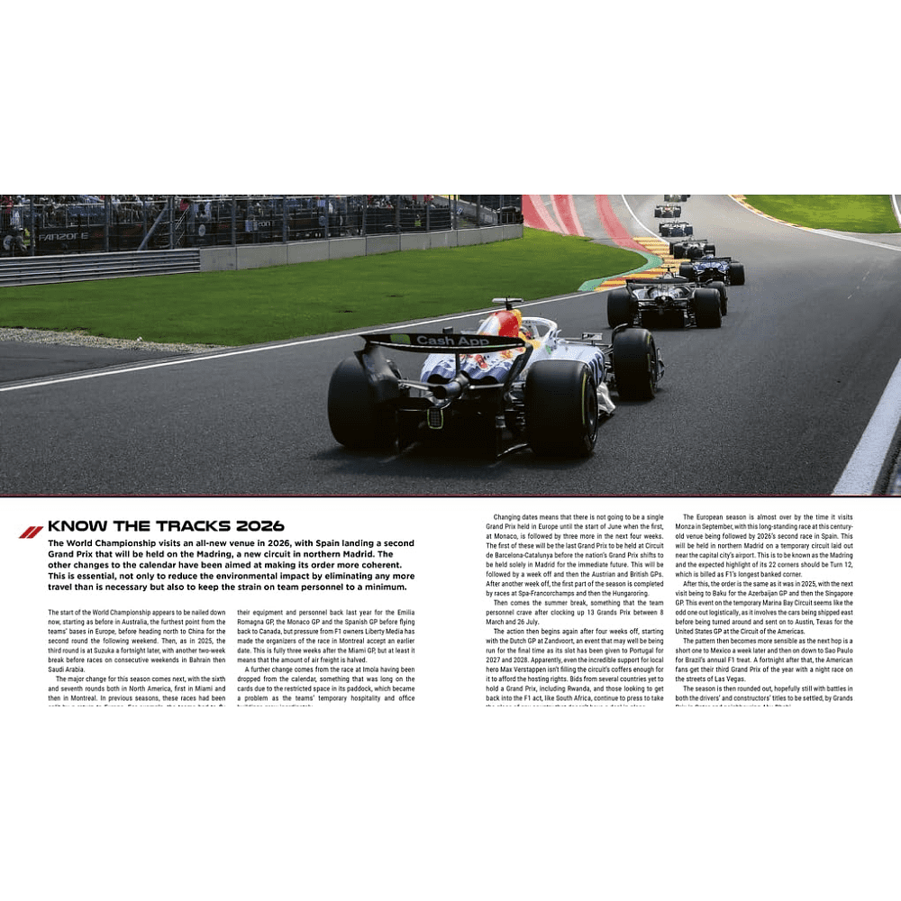 Книга на английском языке "Formula One 2026. The World’s Bestselling Grand Prix Guide", Bruce Jones - 4