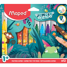 Фломастеры Maped "Jungle fever",12 шт