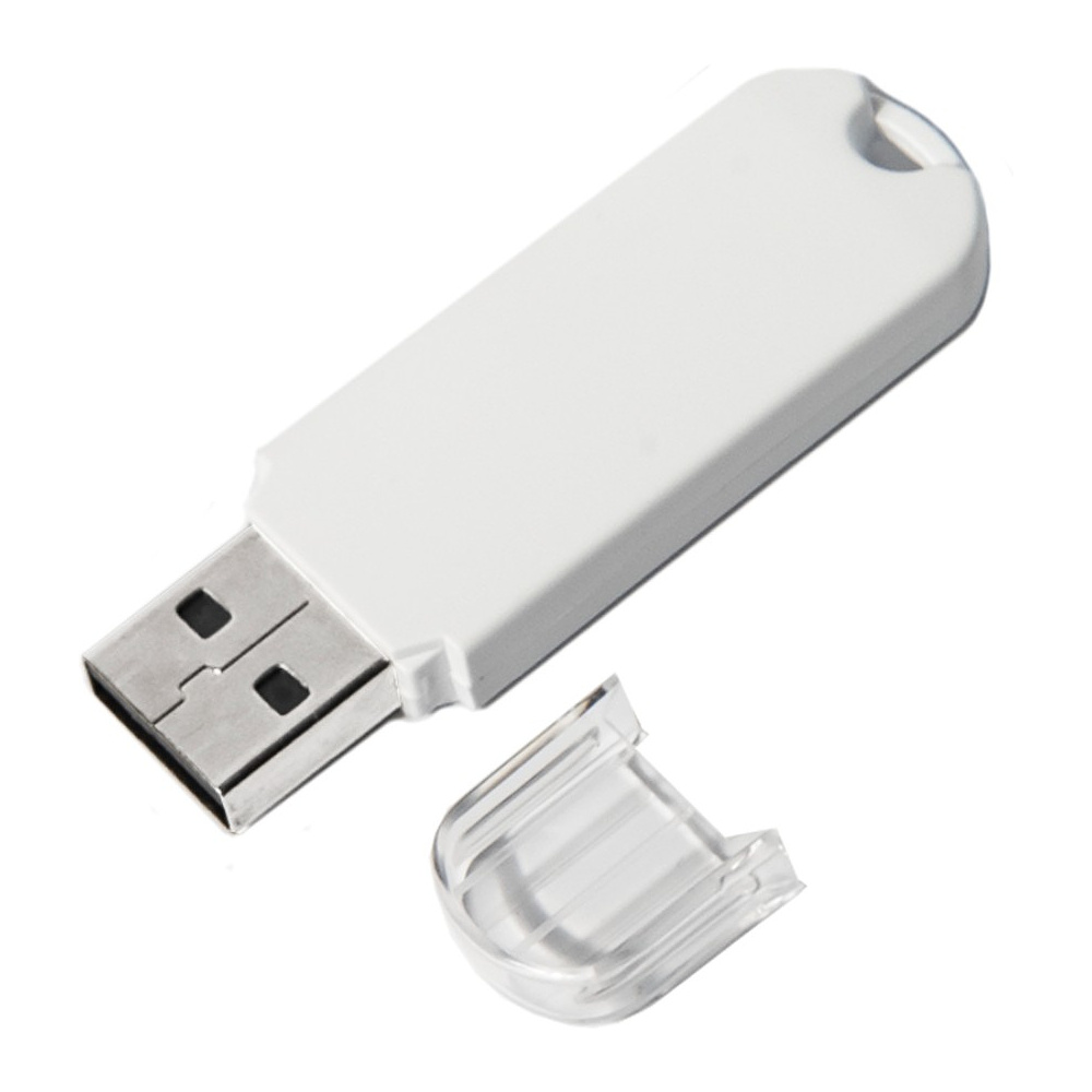 USB Flash накопитель 2.0 "Universal", 8 Gb, белый - 2