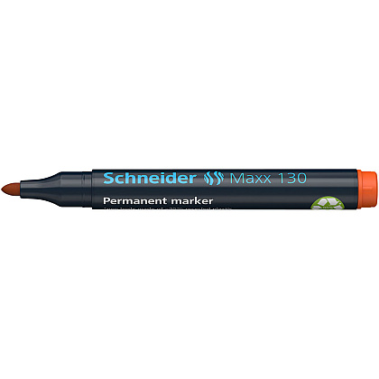 Маркер перманентный "Schneider Maxx 130", оранжевый - 4