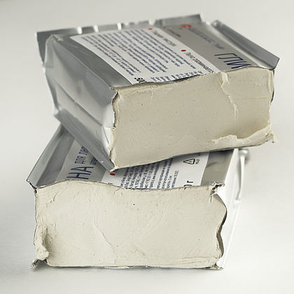 Глина для лепки "Сонет", cамозатвердевающая, 500 гр., белая - 2