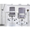 Кресло компьютерное SitZone E-VL002B, сетка, ткань, пластик, черный - 17