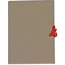 Папка-скоросшиватель с завязками, 50 мм, 4 завязки, крафт