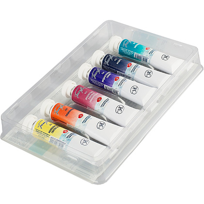 Краски акварельные "Белые ночи полночь закат", набор 6 цветов, тубы - 5