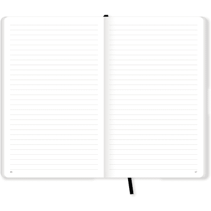 Блокнот "Carapace sky", А5, 96 листов, линейка, голубой - 3