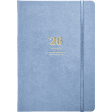 Ежедневник датированный "Pastel", А5, 352 страницы, голубой, 2026
