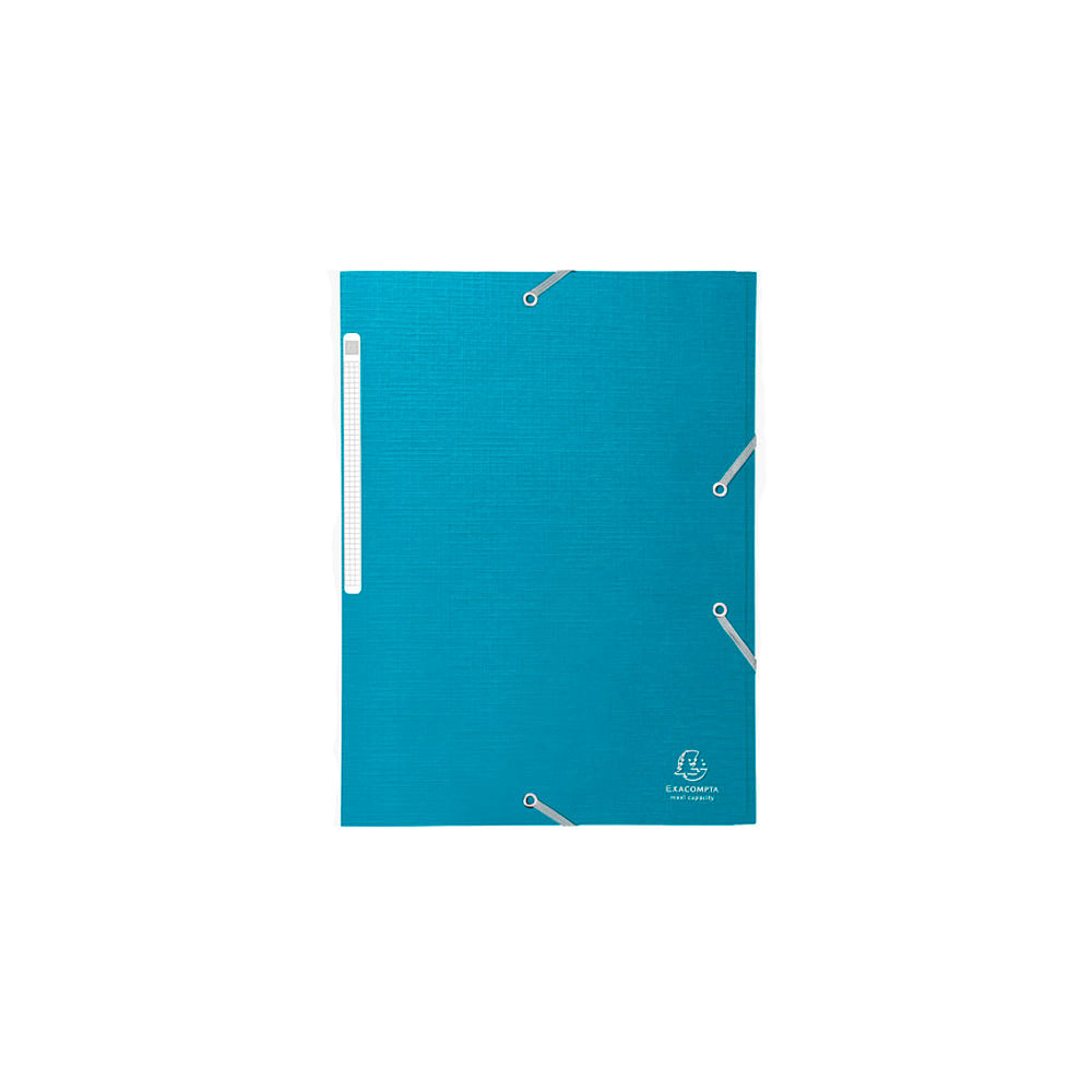 Папка на резинках "Teksto", A4, 15 мм, картон, ассорти - 2