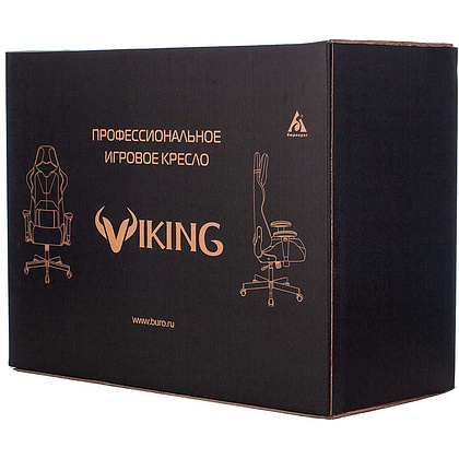 Кресло игровое Бюрократ "VIKING 7 KNIGHT", металл, ткань, черный - 17