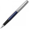 Ручка перьевая "Parker Jotter Royal Blue CT", M, синий, серебристый, патрон синий - 4