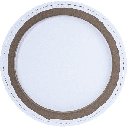 Холст на подрамнике круглый "Сонет", 40 см, хлопок, 280 г/м2, среднее зерно - 3