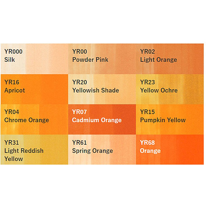 Маркер перманентный "Copic ciao", YR-61 весенний оранжевый - 2
