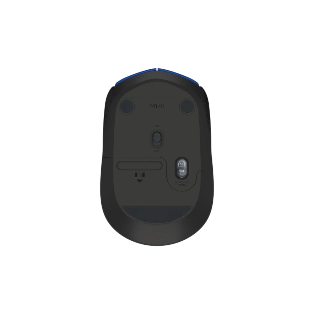 Мышь Logitech "Mouse M171", беспроводная, 1000 dpi, 3 кнопки, синий - 2