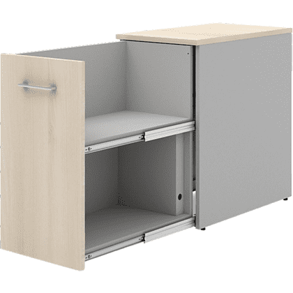 Коллекция Титан Оргтауэр малый ТН572Т+ТН573К-22, 400х700х742, с топом