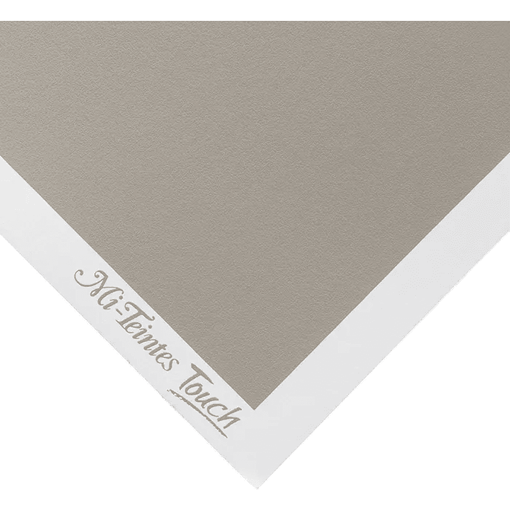 Бумага для пастели "Mi-Teintes Touch", 50х65 см, 355 г/м2, серый фланель