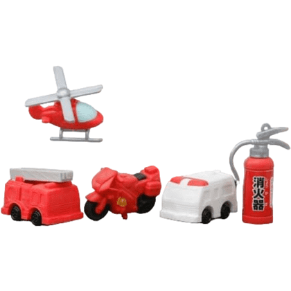 Ластик "IWAKO Fire Engine&Ambulance", 1 шт