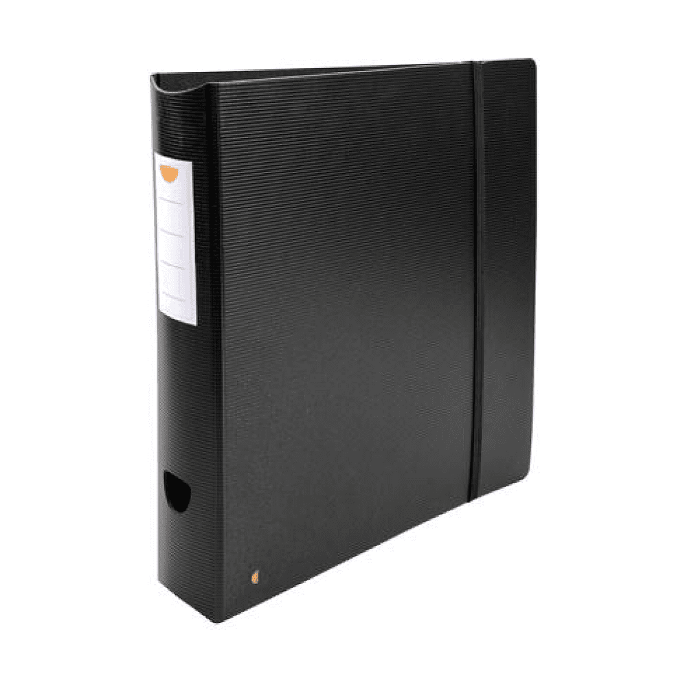 Папка регистратор "Exactive", А4+, 60 мм, ПВХ, черный