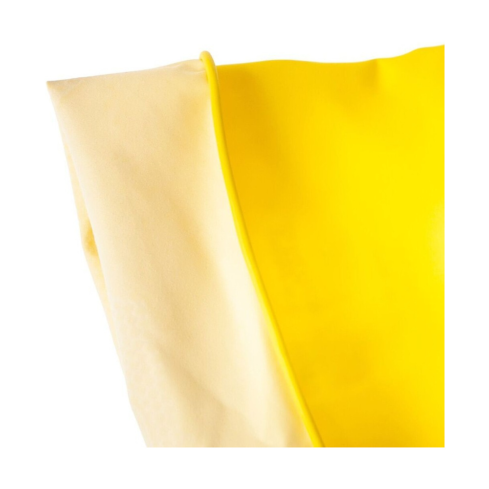 Перчатки латексные с х/б покрытием HQ Profiline р-р L желтый - 9