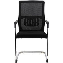 Кресло для посетителей EVERPROF EP-510 сетчатая ткань, черный