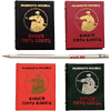 Книга-мини "Книга пяти колец", Миямото Мусаси, 60х75 мм, ассорти - 12
