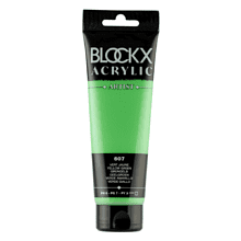 Краски акриловые "Blockx", 607 зелено-желтый, 120 мл