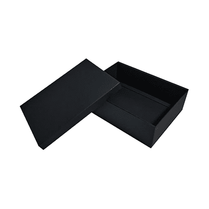 Коробка подарочная картонная, 223х308х95 мм, черный - 4