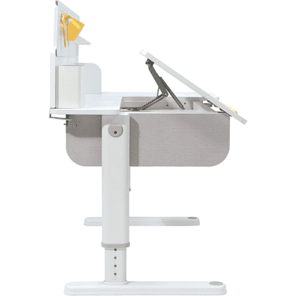 Комплект Ergosmart ученический Caravel: стол регулируемый Caravel, полка с подставкой для книг Wooden space - 17