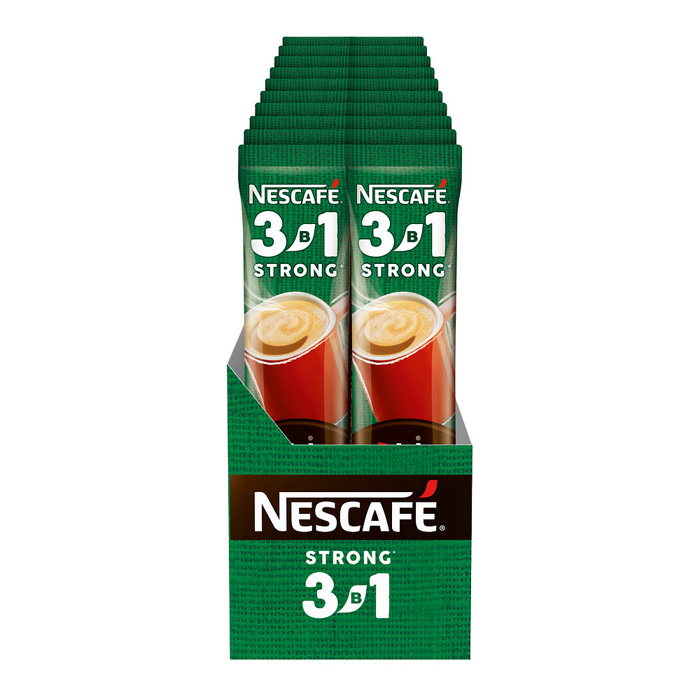 Кофейный напиток "Nescafe" 3в1 крепкий, растворимый, 14.5 г - 17