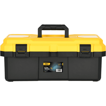 Ящик для инструмента Deli "EDL432620", 455x220x190 мм, пластмасса, с секциями - 2