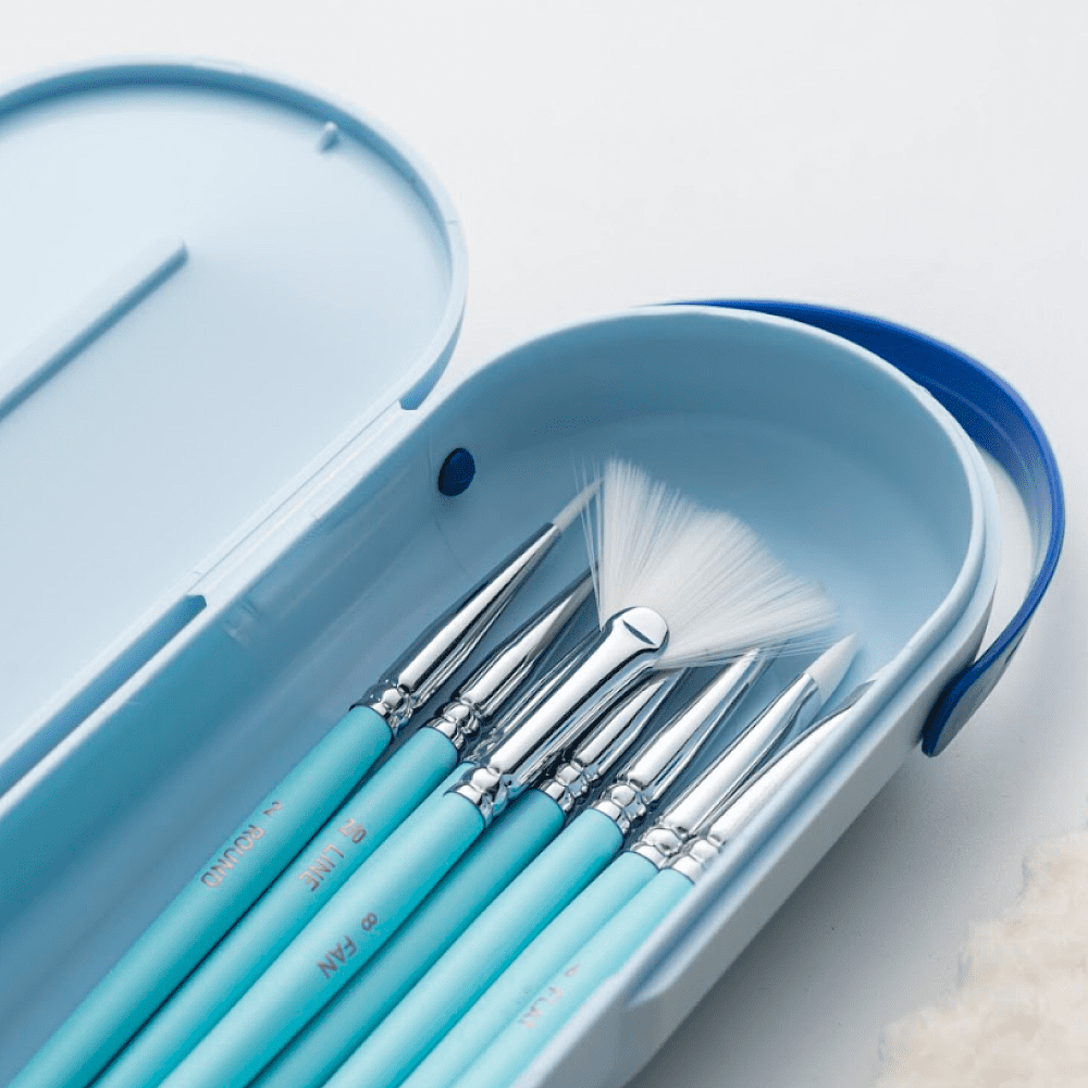 Набор кистей для рисования "Himi Little Bird", синтетика, 8 шт - 3