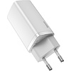 Сетевое зарядное устройство Baseus CCGAN2L-B02 GaN2 Lite Quick Charger Type-C+USB 65W White - 4