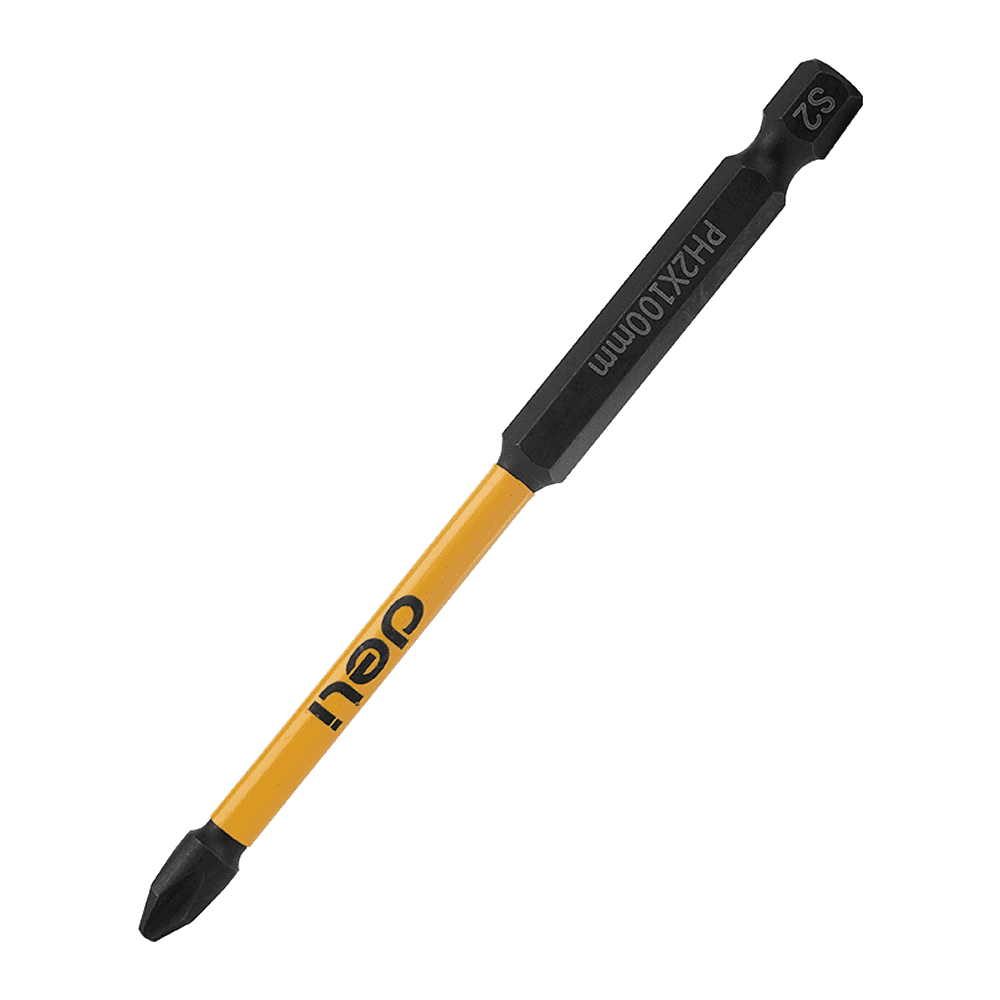 Бита ударная Deli YS EDL251100, 10 шт., PH2 x 100 мм