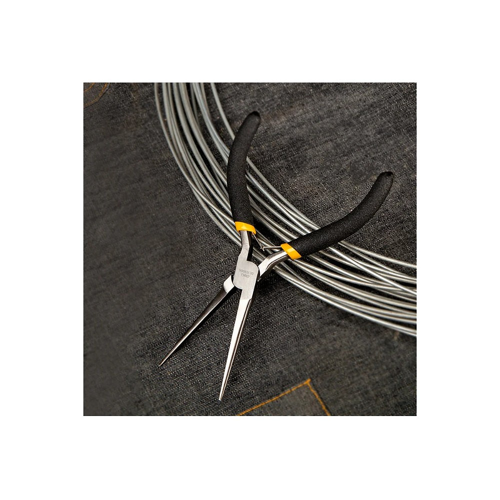 Набор мини-плоскогубцев Deli YS EDL103205-6, 6 шт., желтый, черный - 10