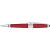 Ручка-роллер "Cross Edge", 0.7 мм, красный, серебристый, стерж. черный - 2