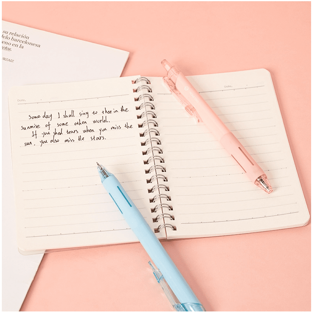 Блокнот "Deli EN506", А6, 60 листов, прозрачный - 2