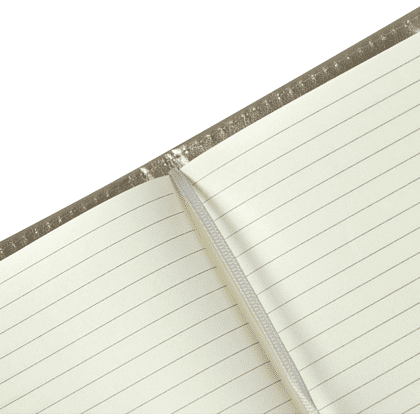 Блокнот "3223-10", А5, 80 листов, линейка, бежевый - 5