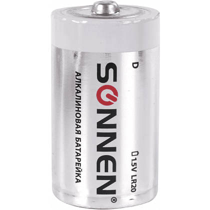 Батарейки алкалиновые Sonnen "LR20/D", 2 шт - 3