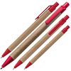 Ручка шариковая автоматическая "Bristol", 0.7 мм, коричневый, красный, стерж. синий - 2