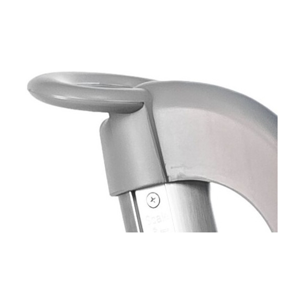 Кресло детское Comf-Pro Match Chair, ткань, серый, пластик, корпус черный, серый, с чехлом салатовым - 4