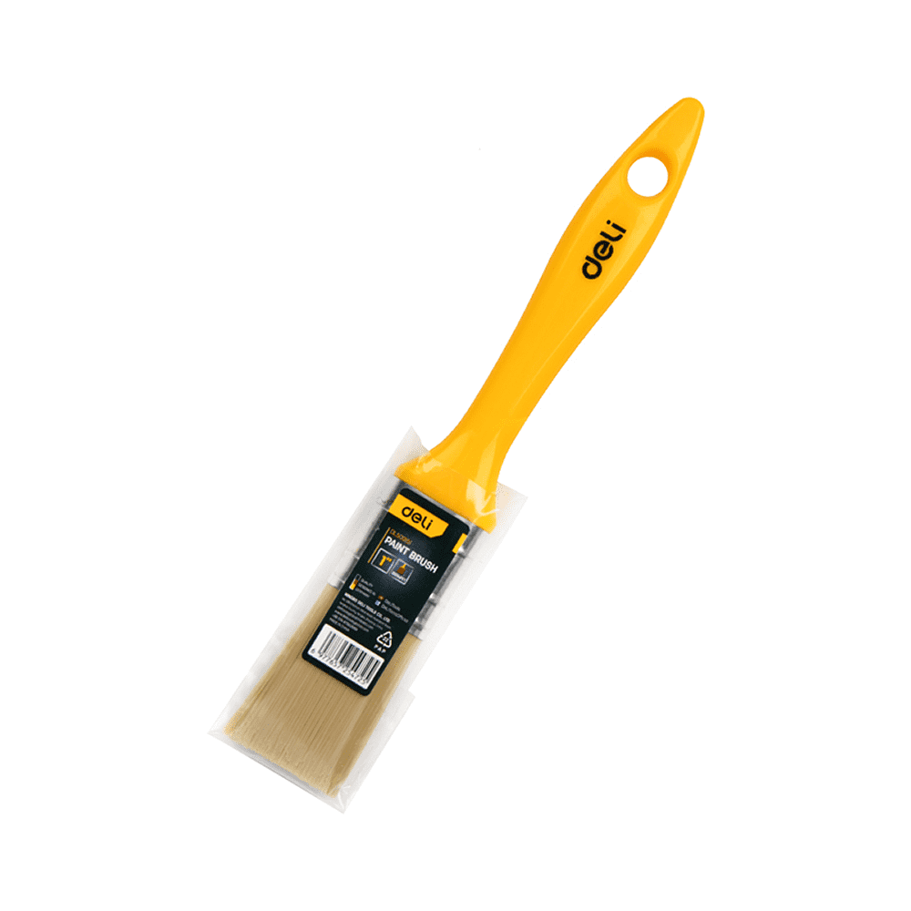 Кисть малярная Deli YS EDL509151, плоская, 1"-25 мм, смешанная щетина