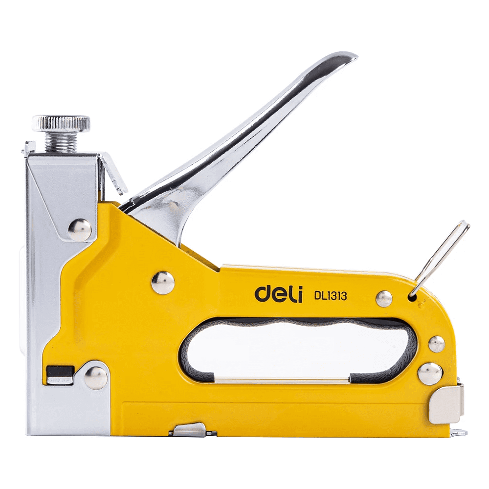 Степлер Deli YS EDL1313, механический, 3-в-1 + комплект скоб (П, U, T) - 7