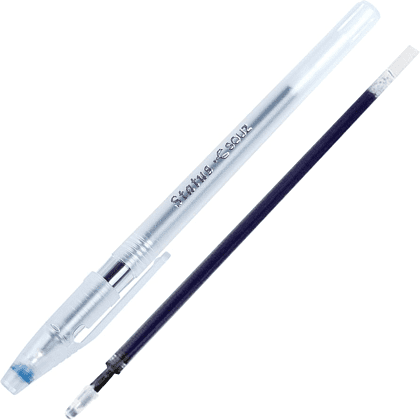 Набор гелевая ручка "Status" + стержень гелевый, "Status" синий