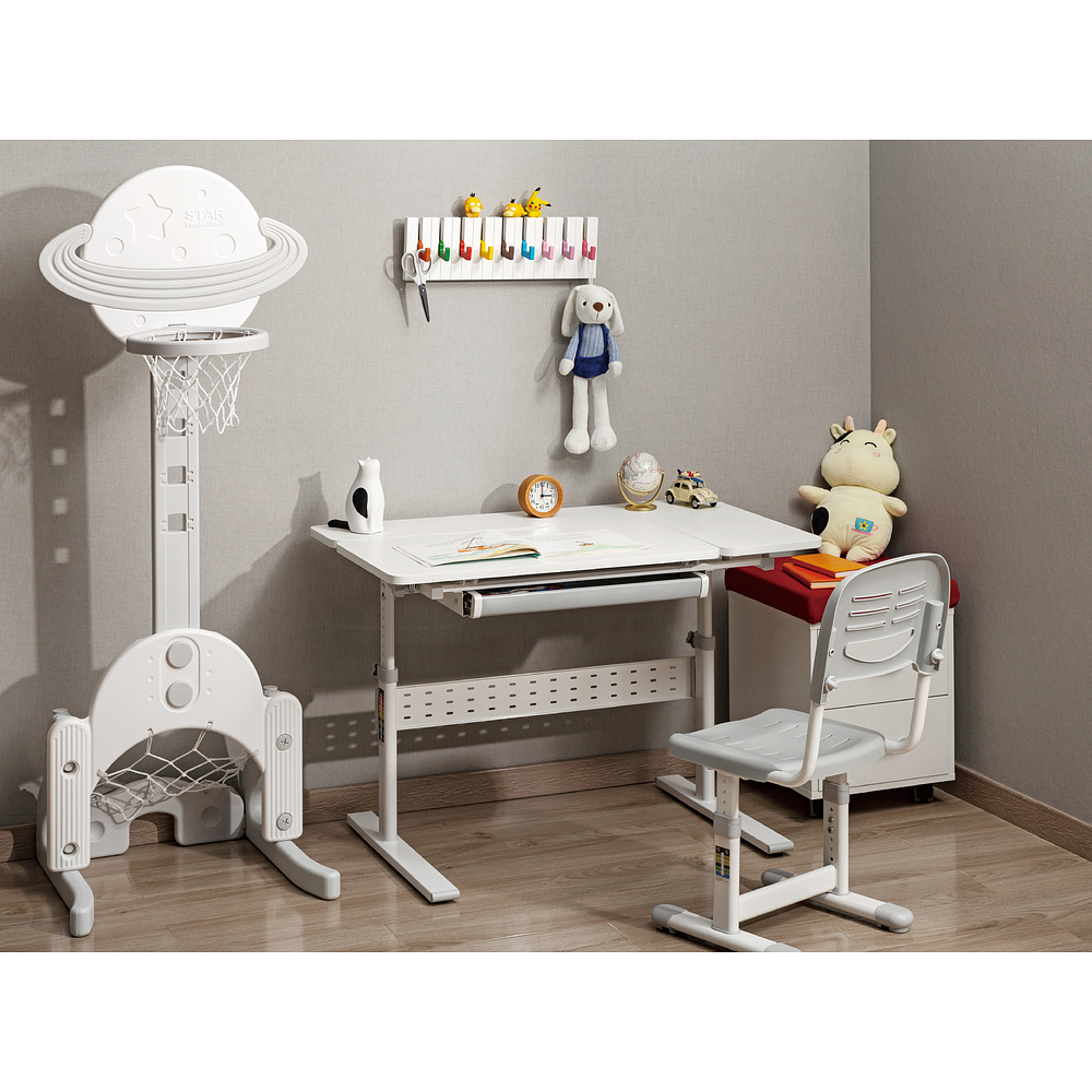 Стол Ergosmart E603 GREY, 1000х600х(540-760) мм - 11