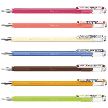 Набор ручек гелевых Mattehop "Sweet Set", 0.5 мм, ассорти, 7 шт - 2