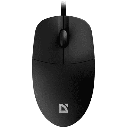 Мышь Defender "Azora MB-241", проводная, 1200 dpi, черный